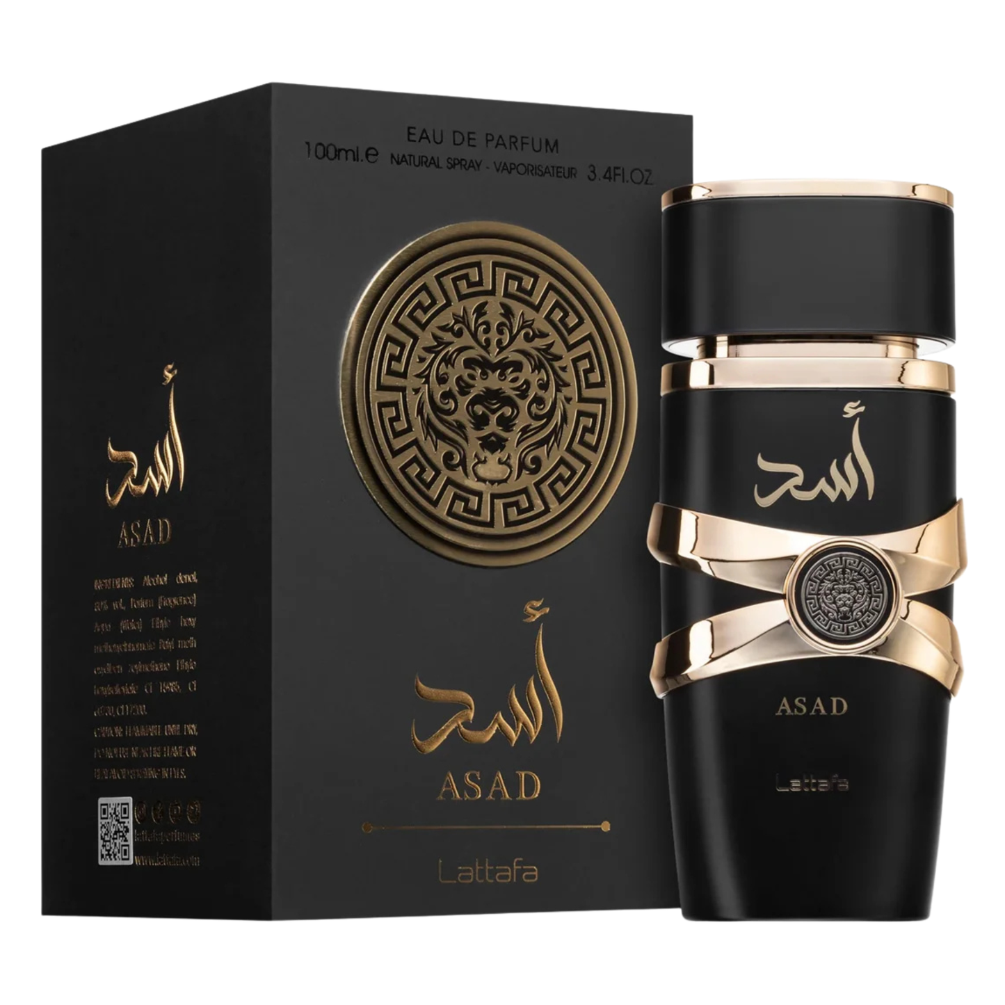 Perfume masculino Lattafa Asad