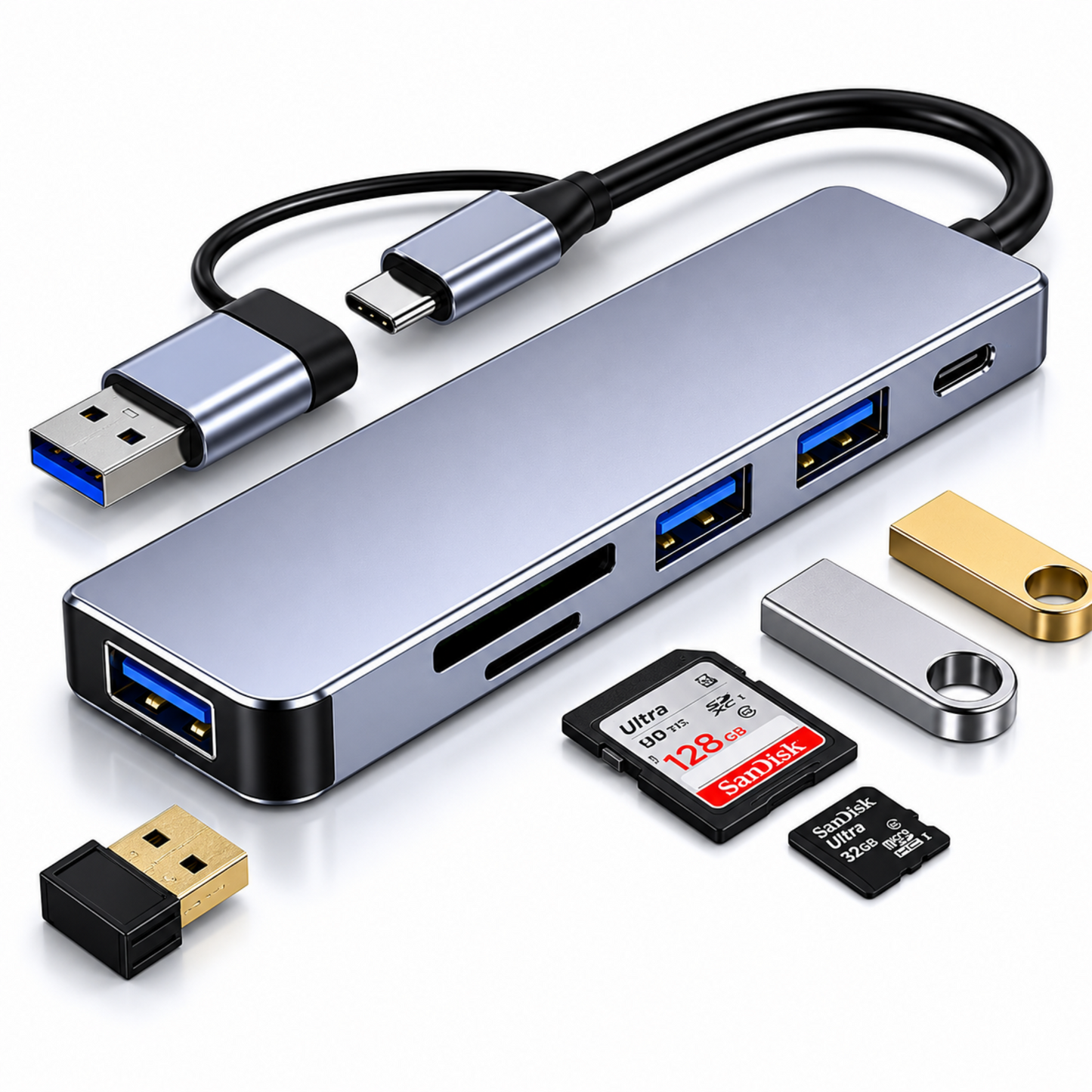 Hub USB Kapbom KA-1222