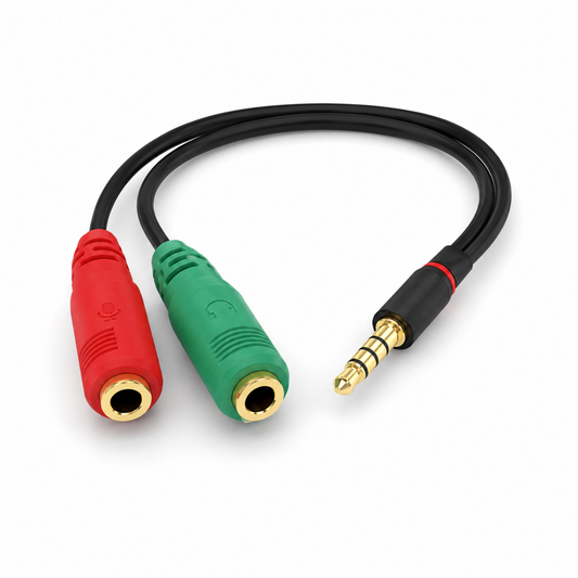 Adaptador de áudio Knup HSX-M09