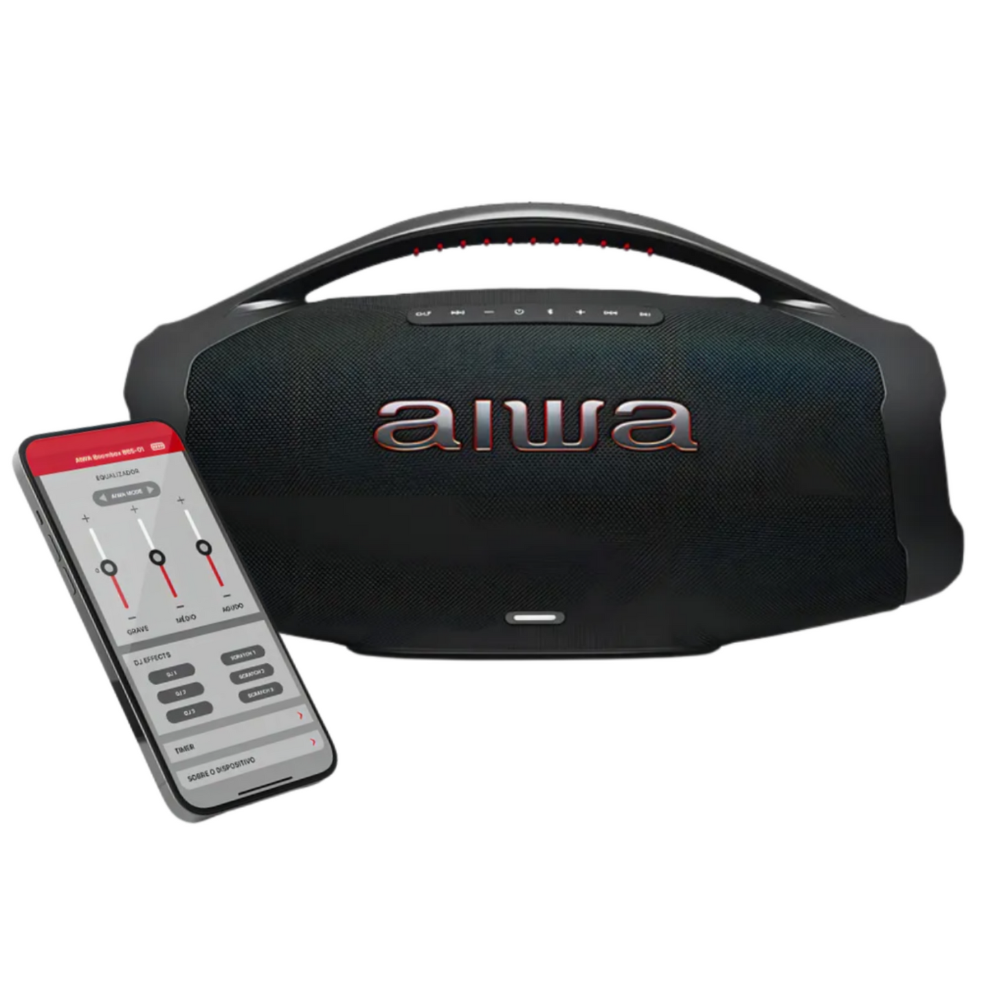 Caixa de som Aiwa BBS-01-B