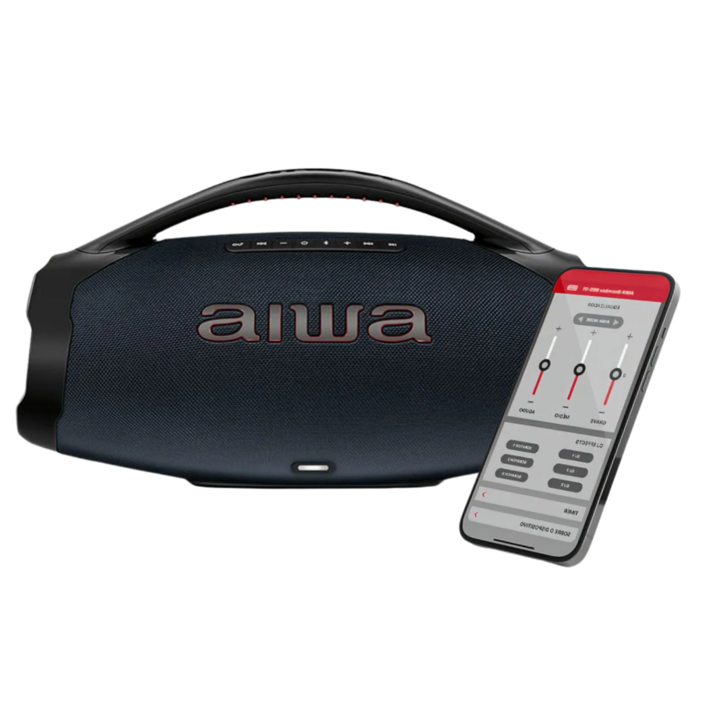 Caixa de som Aiwa BBS-01-LBL