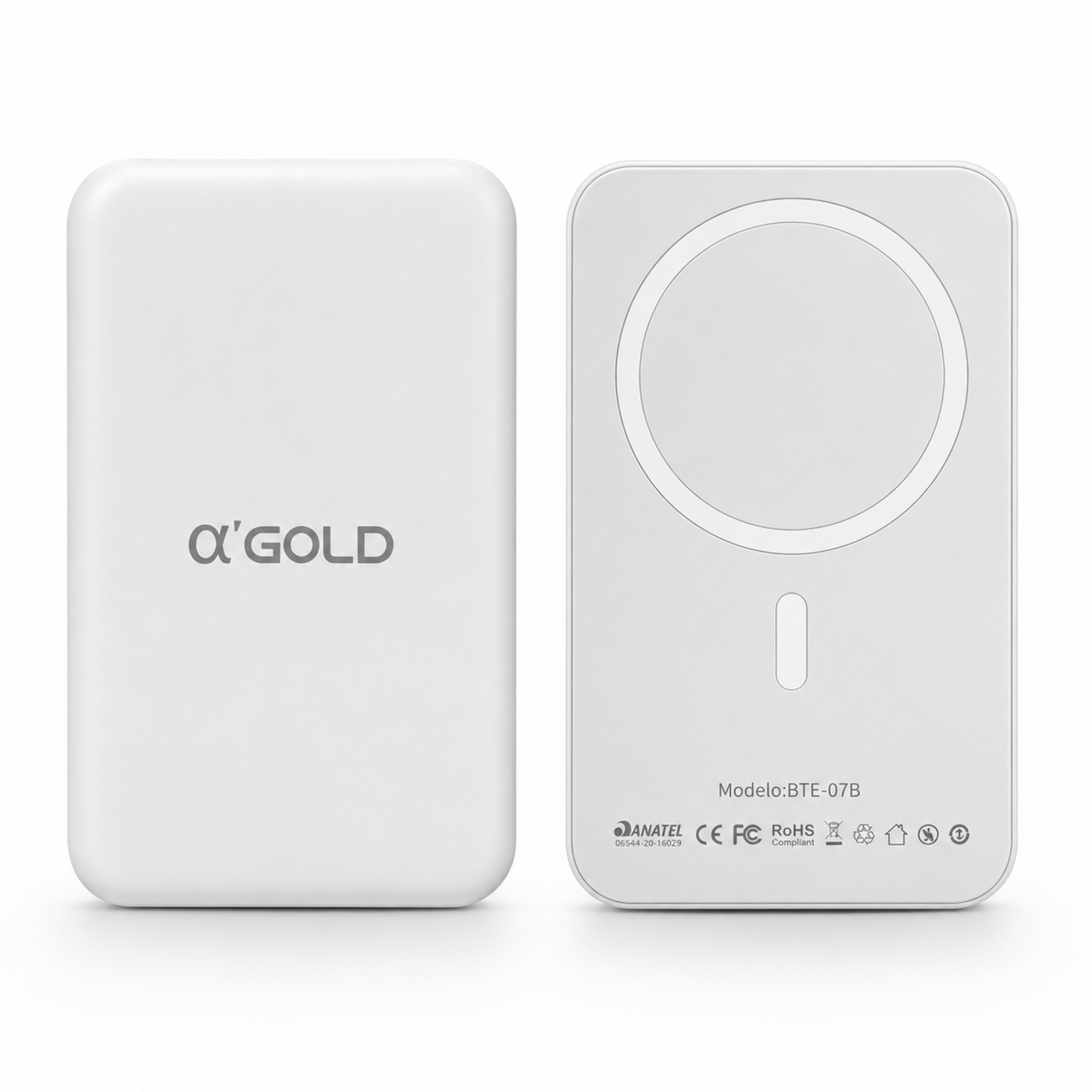 Carregador para celular por indução magsafe A'Gold BTE-07B