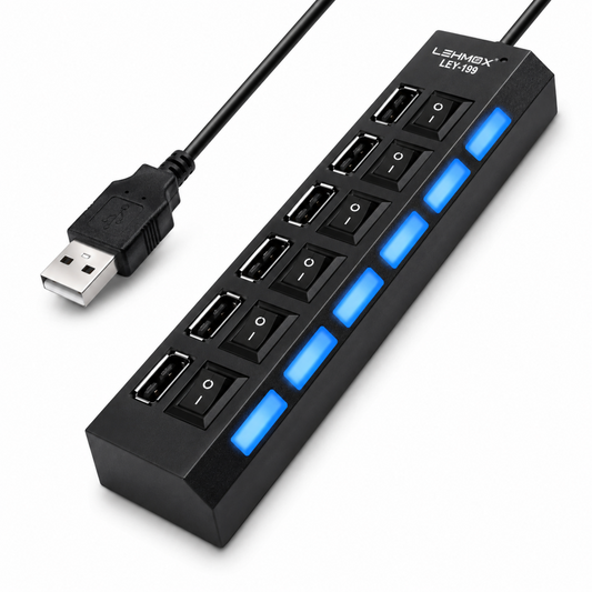 Hub USB Lehmox LEY-199