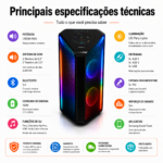 Caixa de som Samsung MX-ST45B - Imagem 3