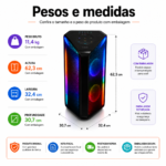 Caixa de som Samsung MX-ST45B - Imagem 4